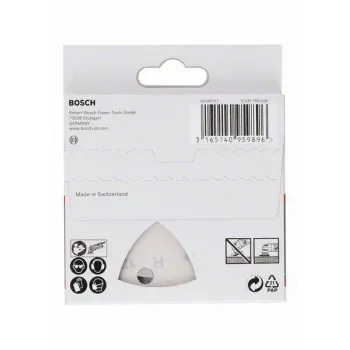 Bosch 2608621689 Delta-hiomapaperi P240 93 mm 5 kpl:n pakkaus