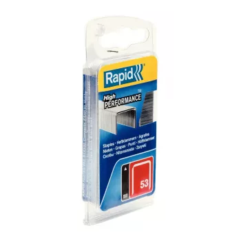 Rapid No. 53 hienolankanidot, 12 mm haaran pituus, sinkitty teräs, 2500 kpl pakkaus 40109505