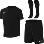Nike Dri-FIT Park VIII lasten jalkapalloharjoitteluasu, musta, koko S