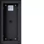Hager REW407X pinta-asennettava kotelo Intercom Monolle, 2/3/4 soittopainiketta, antrasiitti