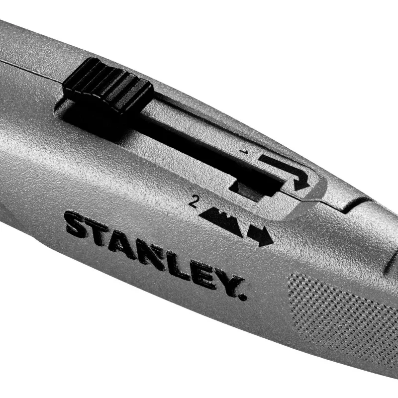 Stanley FMHT10505-0 FatMax raskaan sarjan taskuveitsi sisäänvedettävällä terällä hopea/musta teräsäilytyksellä ja 3 terää