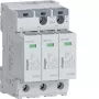 Hager SPE340 Type 2 ylijännitesuojalaite, 3-napainen, TNS/TT, 275V, 20kA, 40kA Imax