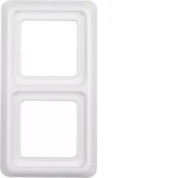 Hager 2-osainen kehys WWD1200PW polarvalkoinen
