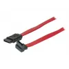 TECLINE SATA-kaapeli, 7-pin SATA uros 7-pin SATA uros, 1,0 m, punainen 314000