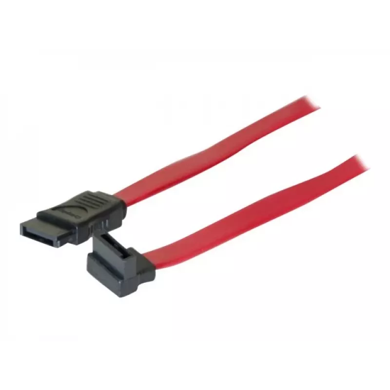 TECLINE SATA-kaapeli, 7-pin SATA uros 7-pin SATA uros, 1,0 m, punainen 314000