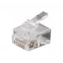 Exertis Connect RJ12 modulaariliitin lattakaapelille, suojaamaton, 6P6C, 10 kpl:n pakkaus (920630)