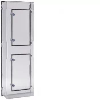 Hager ZAY750AT mittaritaulun kansi IP54 läpinäkyvä 750mm ovella