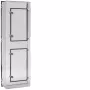 Hager ZAY750AT mittaritaulun kansi IP54 läpinäkyvä 750mm ovella