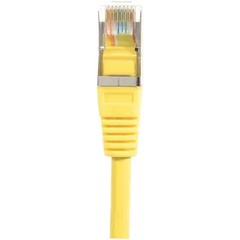 EXERTIS CONNECT CAT.6 F/UTP verkkokaapeli, keltainen, 0,5 m, Slim Snagless 842051