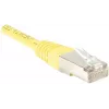 EXERTIS CONNECT CAT.6 F/UTP verkkokaapeli, keltainen, 0,5 m, Slim Snagless 842051