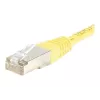 EXERTIS CONNECT CAT.6 F/UTP verkkokaapeli, keltainen, 0,5 m, Slim Snagless 842051
