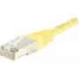 EXERTIS CONNECT Cat6 F/UTP verkkokaapeli, keltainen, 2,0 m, Slim Bend Relief 842201