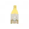 EXERTIS CONNECT Cat6 F/UTP verkkokaapeli, keltainen, 2,0 m, Slim Bend Relief 842201