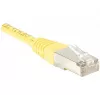 EXERTIS CONNECT Cat6 F/UTP verkkokaapeli, keltainen, 2,0 m, Slim Bend Relief 842201