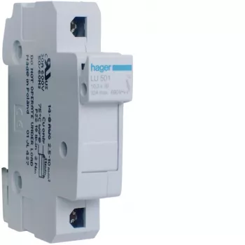 Hager LU501 sulake-erotuskytkin 1P 32A 690V UL lieriömäinen 10x38mm
