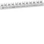 HAGER KDS463AT 4-napainen 12-moduulin tappivirtakisko, 63 A, 230/400 V AC