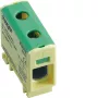 HAGER K50AE suojamaaliitin 2,5-50 mm² vihreä-keltainen