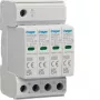 Hager SPB420 Type 2 ylijännitesuoja 3P+N 275V AC 40kA DIN-kisko