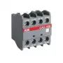 ABB CA5-22E apukoskettimet 2NO+2NC etuasennus AF09-AF96 kontakteille 1SBN010040R1022