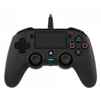 NACON PS4 Compact Controller musta – johdollinen peliohjain PS4 & PC