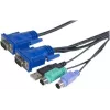 EXERTIS CONNECT KVM Combo -kaapeli USB, PS/2, 1,8m (66302)
