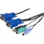 EXERTIS CONNECT KVM Combo -kaapeli USB, PS/2, 1,8m (66302)