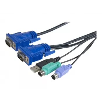 EXERTIS CONNECT KVM Combo -kaapeli USB, PS/2, 1,8m (66302)