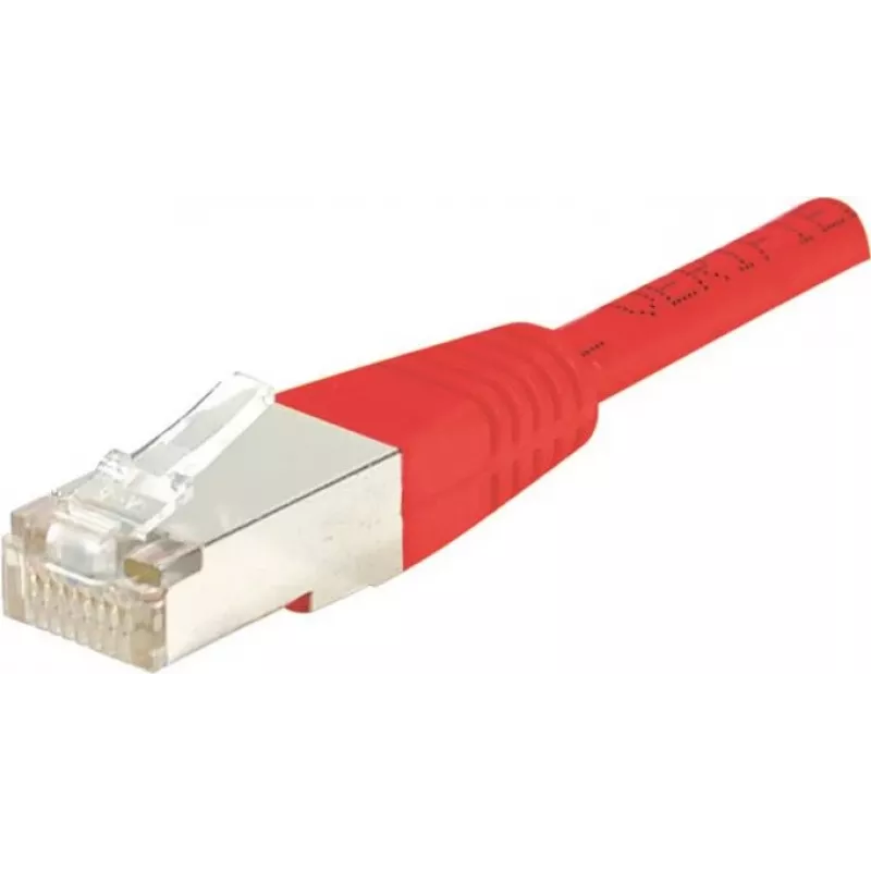 EXERTIS CONNECT 842203 Cat6 F/UTP verkkokaapeli, 2 m, punainen