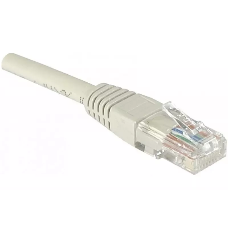 EXERTIS CONNECT Cat6 U/UTP verkkokaapeli, RJ45, harmaa, 1,5 m, Snagless, kupari EXC240960