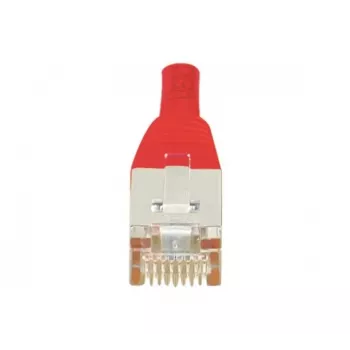 EXERTIS CONNECT Cat.5e F/UTP verkkokaapeli, RJ45, punainen, 3,0 m, Slim Snagless Boot 847033