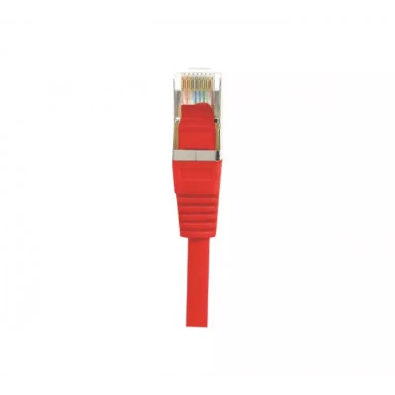 EXERTIS CONNECT Cat.5e F/UTP verkkokaapeli, RJ45, punainen, 3,0 m, Slim Snagless Boot 847033