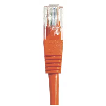 EXERTIS CONNECT Cat6 U/UTP suojaamaton kupariverkkokaapeli, RJ45, punainen, 15 m, lukkosuoja 243761