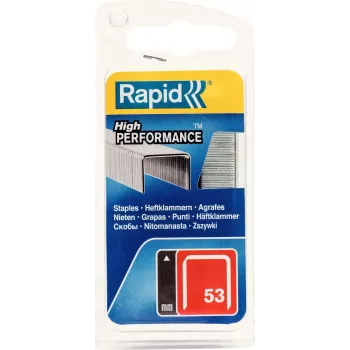 RAPID TOOLS tyyppi 53 hienolankaniitit 6 mm sinkitty teräs, 1250 kpl:n pakkaus 40109502