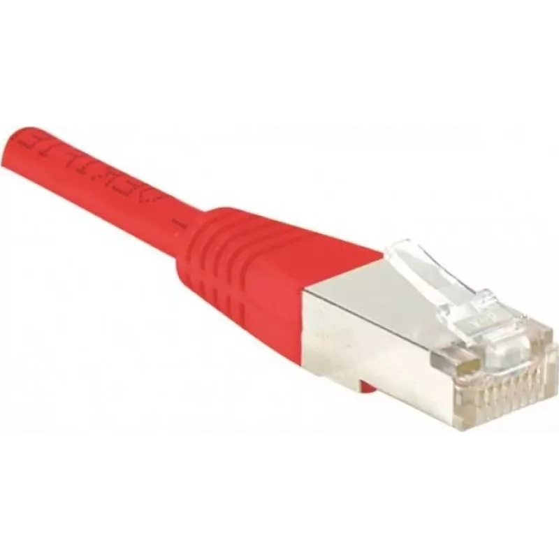 Exertis Connect 847133 Cat5e F/UTP verkkokaapeli, 5 m, punainen