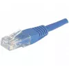 EXERTIS CONNECT Cat.6 U/UTP verkkokaapeli, 0,5 m, sininen, Snagless 246700