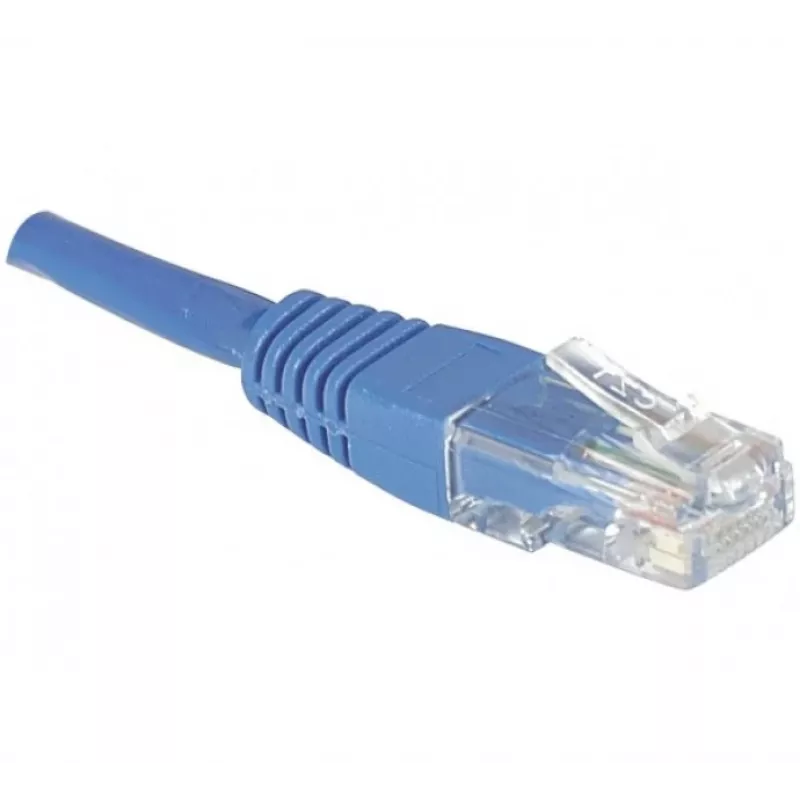 EXERTIS CONNECT Cat.6 U/UTP verkkokaapeli, RJ45, sininen, 20 m, Snagless 246762