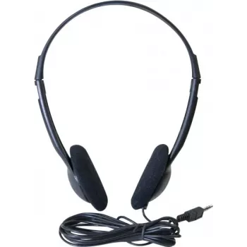 Exertis Connect On-Ear-kuulokemikrofoni, 3,5 mm liitin, musta (059204)