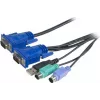 EXERTIS CONNECT KVM Combo kaapeli USB, PS/2, 5,0 m (066305)