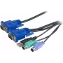 EXERTIS CONNECT KVM Combo kaapeli USB, PS/2, 5,0 m (066305)