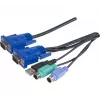 EXERTIS CONNECT KVM Combo kaapeli USB, PS/2, 5,0 m (066305)