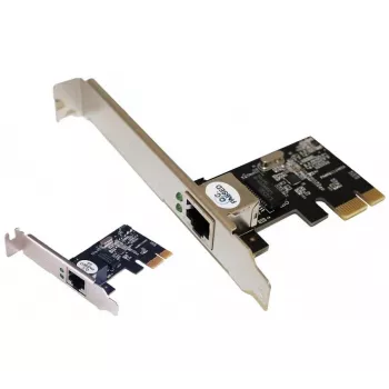 EXERTIS CONNECT 1 Gigabit PCI Express verkkokortti, standardi- ja Low-Profile 300555