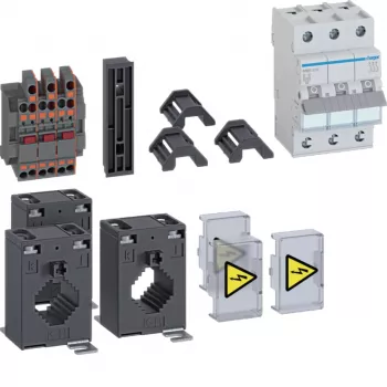 HAGER ZY2505LM virtamuuntajasarja 250/5 A, luokka 1, 2,5 VA
