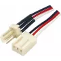 EXERTIS CONNECT 3-pin tuulettimen virtajatkokaapeli, 0,45 m, musta 146871