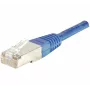 EXERTIS CONNECT Cat6 F/UTP patchkaapeli, sininen, 0,5 m, ohut snagless boot 842054