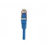 EXERTIS CONNECT Cat6 F/UTP patchkaapeli, sininen, 0,5 m, ohut snagless boot 842054