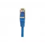Exertis Connect 842104 Cat.6 F/UTP -patch-kaapeli, 1 m, sininen, Slim Bend Protection