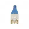 Exertis Connect 842104 Cat.6 F/UTP -patch-kaapeli, 1 m, sininen, Slim Bend Protection