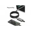 Exertis Connect aktiivinen USB-C jatkokaapeli 5m USB 3.1 Gen 1 5Gbps 60W PD 149255