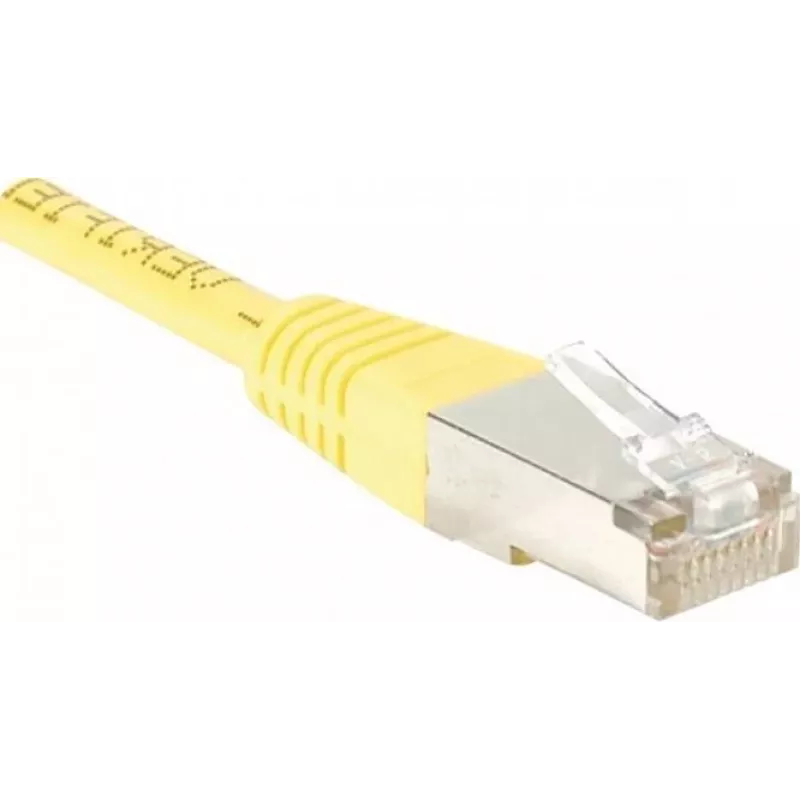 Exertis Connect 847131 Cat5e F/UTP verkkokaapeli, 5 m, keltainen
