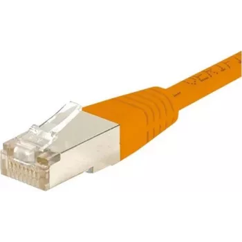 EXERTIS CONNECT Cat6 F/UTP patchkaapeli, oranssi, 3,0 m, ohut snagless boot 234130